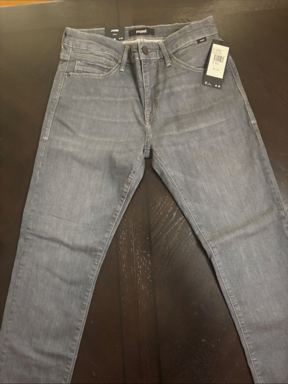 Mavi Men's Skinny Jeans - Light Blue Gray 32x32
